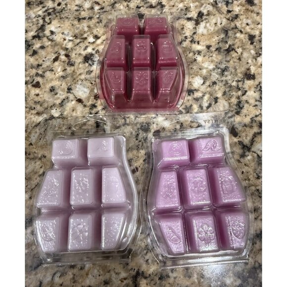 Lot of 3 Scentsy Black Raspberry Linen, Sangria & Frosting Wax Bars 3.2 fl oz @ - Picture 5 of 5